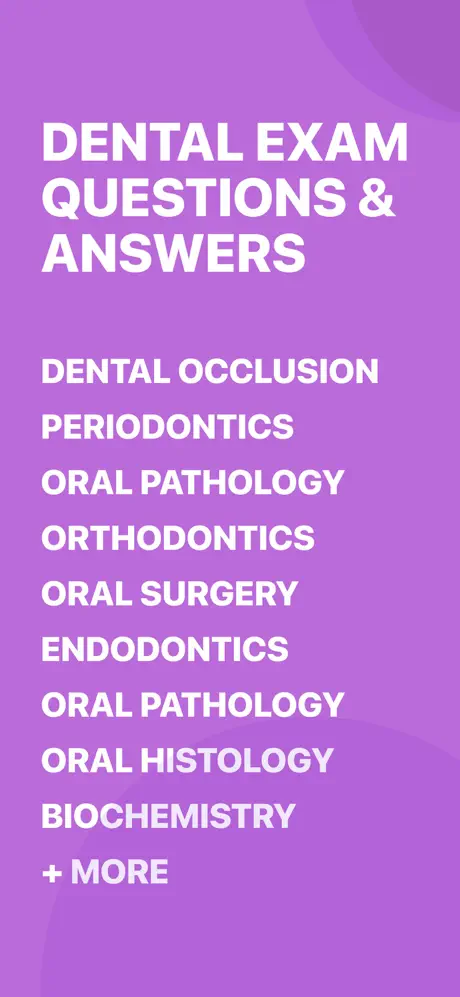Dental Exam Prep - Practice Questions