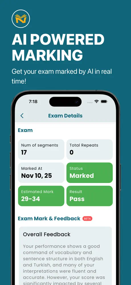 Lingoroo - AI Powered Marking