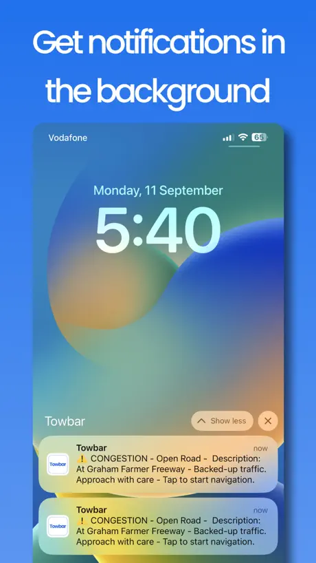 Towing Job Alerts - Dashboard